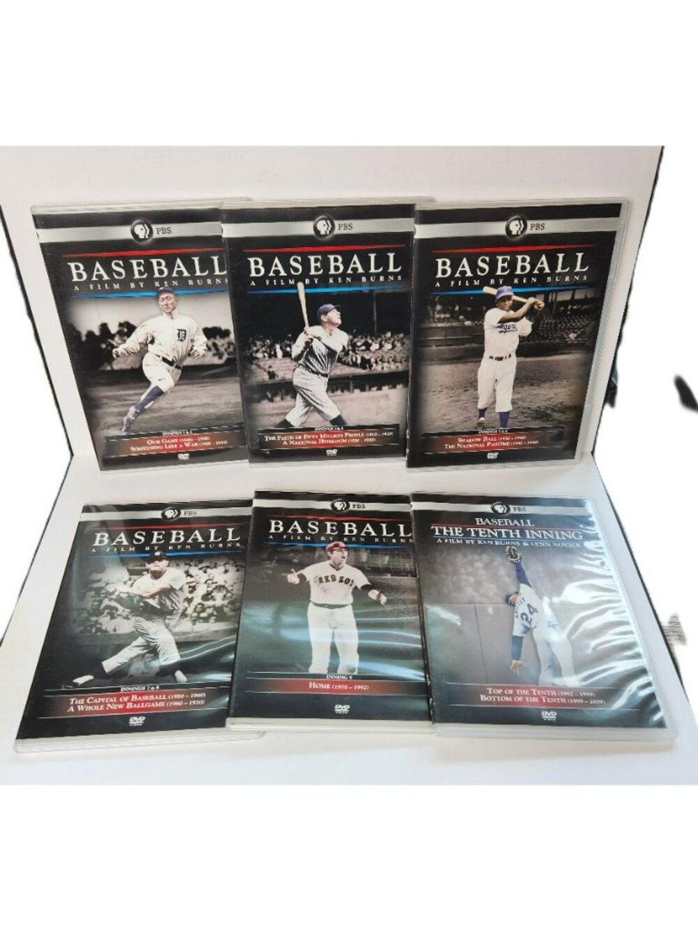 Baseball A Film by Ken Burns PBS 1840's-2009 + 10th Inning Bonus (DVD 11-Disc)